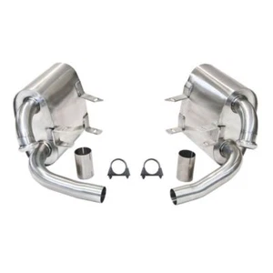 Porsche 911 996 Carrera Topgear Sports Exhaust Mufflers Silencers Direct Fit - Picture 1 of 4