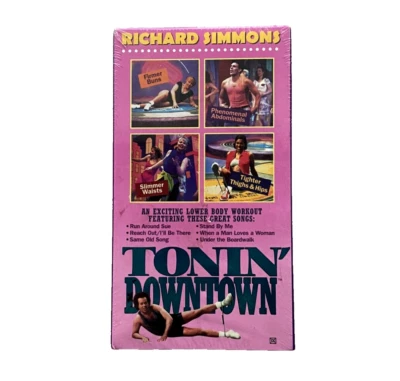 1996 Good Times Home Video | Richard Simmons 'Tonin Downtown' Sealed VHS - Image 1 of 2