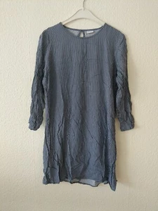 Damen Mini Kleid blau weiß gestreift Größe 38 von Jacqueline de Yong - Bild 1 von 7