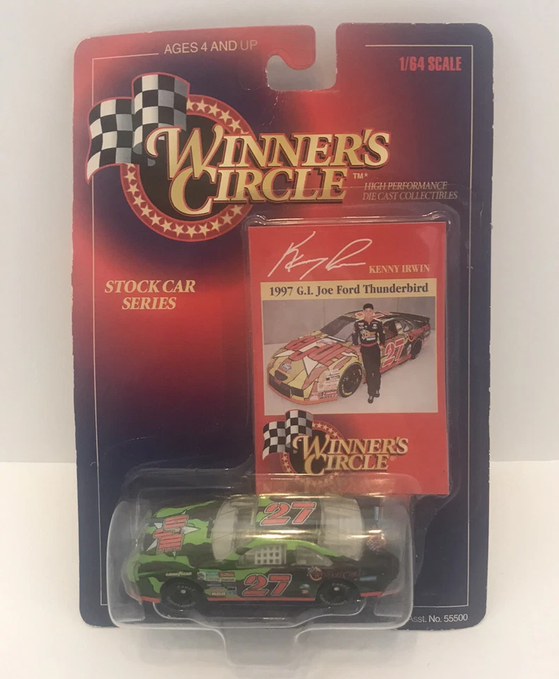 Gi Joe NASCAR Winner's Circle 1997 Ford Thunderbird Kenny Irwin #27 Diecast