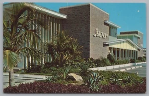 Seaspray Apartments, Palm Beach Shores, Florida, USA, Vintage Post Card. - Picture 1 of 2