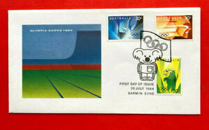 FDC 1984 " Olympic Games 1984 " 25th July 1984