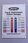 Jauge ponctuelle d'épaisseur de carte à collectionner BCW - outil de mesure - couleur entière 🙂