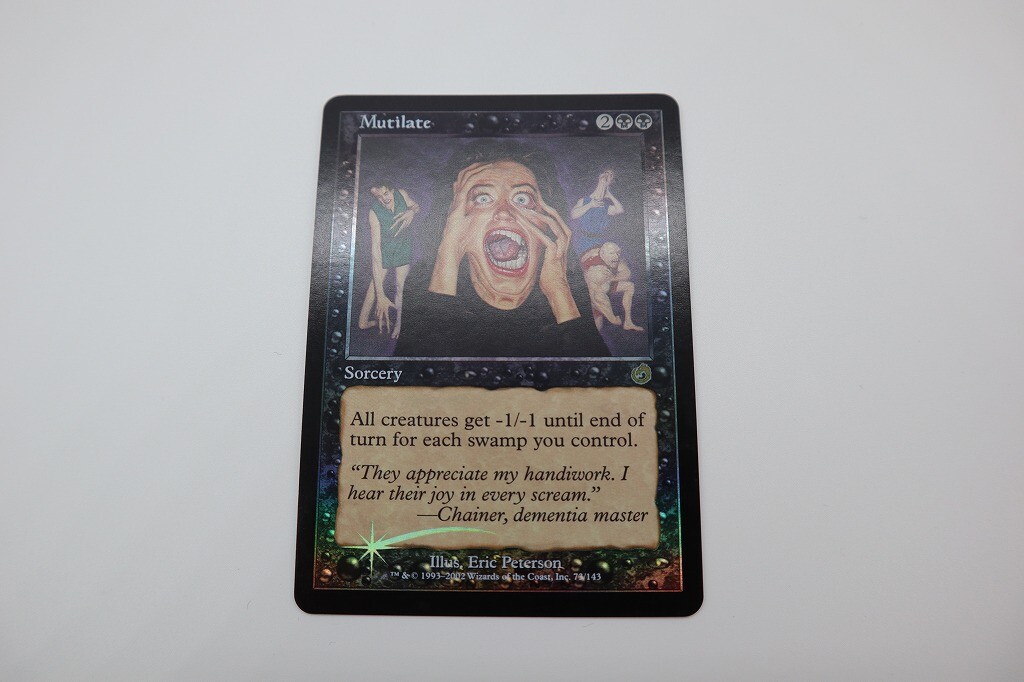 1x Mutilate Foil Torment NM MTG Magic The Gathering