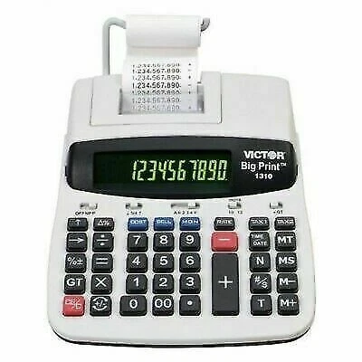 Victor 1310 Big Print Commercial Printing Calculator