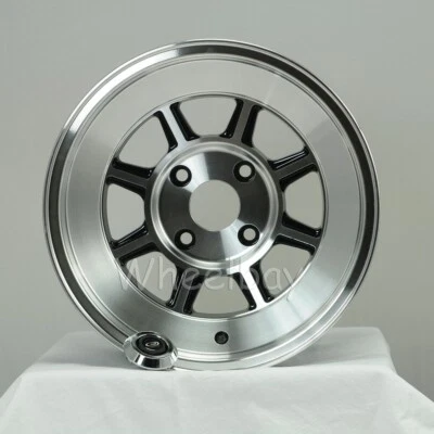 4 ROTA WHEEL SHAKOTAN   15x8 OFFSET: 0  4X114.3   FRBLK - Image 1 of 4