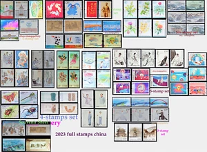 CHINA 2023 stamps Year Full: 27 Sets Stamp & 4 S/S From 2023-1 to 2023-27 MNH - Picture 1 of 9