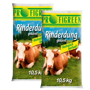 Rinderdung gekörnt 21 Kg Universal Dünger organisch Garten Gemüsedünger - Bild 1 von 1
