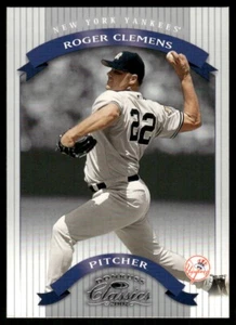 2002 Donruss Classics Roger Clemens New York Yankees #22 - Picture 1 of 2