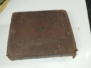 FAMILY BIBLE John Shults 1781 B Kilts St Johnsville NY Mohawk Valley - Picture 1 of 8