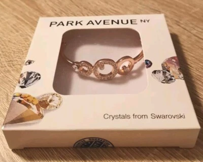 Park Avenue NY Armband Armkette mit Swarovski Steinen rosafarben | OVP  - Bild 1 von 3