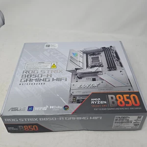 Asus ROG Strix B850-A GAMING WIFI Gaming Desktop Motherboard - AMD B850 Chipset. - Picture 1 of 7