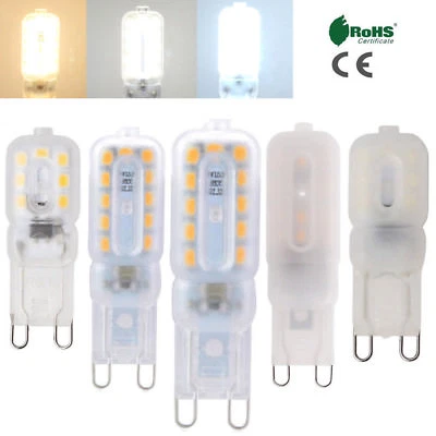Dimmable LED Corn Bulb Light G9 3W 5W 7W Silicone Crystal Halogen Lamp 110V 220V - Image 1 of 4