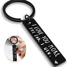 I Love You More The End Couples Keyring Keychain Valentines Day Gift Accessories