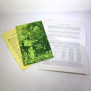Vintage Alabama Coop Extension Service HOME ORCHARDS Pamphlet Booklets - Picture 1 of 8