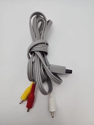 OFFICIAL OEM GENUINE Nintendo Wii Wii U AV VIDEO COMPOSITE CABLE RVL-009 - Image 1 of 4