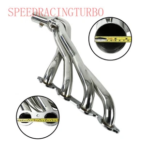 LONR TUBE EXHAUST HEADER FOR 14-17 Chevy/GMC Silverado Sierra 1500 5.3L 6.2L 2WD - Picture 1 of 3