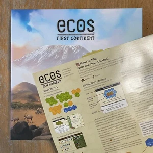 Ecos: First Continent & New Horizon Expansion - Board Game - Picture 1 of 5