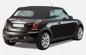 Fits Mini cooper Convertible top With heated Glass window 2009-2015 BLACK - Picture 1 of 1