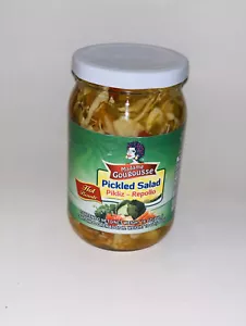 Madam Gougousse insalata in salamoia Pikliz - Repollo Net WT. 16 oz (454 g) (confezione da 3) - Foto 1 di 3