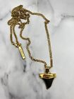Auth Givenchy Sharks Tooth Pendant Necklace - Pre Owned / Kq4595
