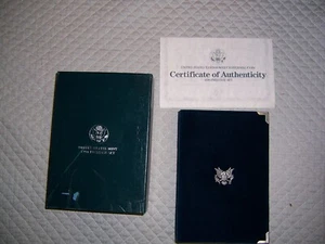 1990-S US Mint Eisenhower Centennial Prestige Proof Set con scatola e certificato di autenticità eccellente - Foto 1 di 5