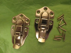 2 case latches for Gibson Gretsch archtop es-335 L5 Les Paul / pedal board case - Picture 1 of 11