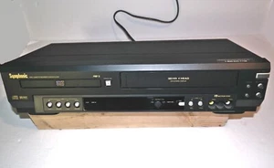 Symphonic WF803 DVD VCR Combo Player Video Cassette Recorder VHS *TESTED* - Picture 1 of 8