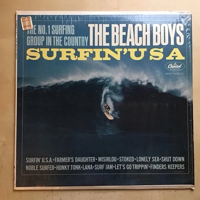 The Beach Boys~Surfin' USA LP Mono 1963 Corrected Labels Capitol Records T-1890 Foto 1 de 4