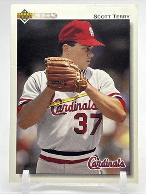 1992 Upper Deck #688 Scott Terry St. Louis Cardinals - Image 1 of 2