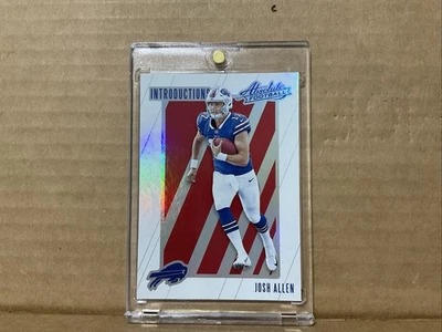 2018 Absolute Introductions #4 Josh Allen Rookie RC - Image 1 of 4