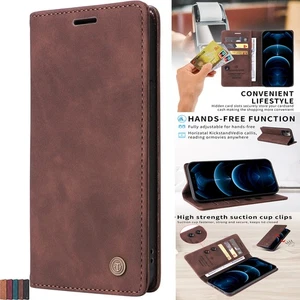 Leather Wallet Case Card Slot Anti Scratch Flip Stand Cover For Google Pixel 9A - Picture 1 of 17