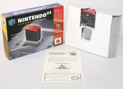 Nintendo 64 Expansion Pak N64 Complete CIB Very Good Condition w/ RARE TOOL! - Image 1 of 4