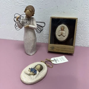 Willow Tree Demdaco Lot Thank You Figur A Prayer Ornament Thank You Ornament - Bild 1 von 9