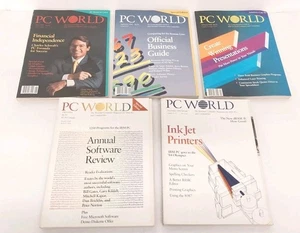 PC WORLD MAGAZINE Vintage Lot 1983/1984/1985/1986 Reg Issues+Annual Software SE - Picture 1 of 12