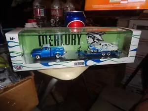 M2 Machines - 1956 Mercury M-100 Truck & 1949 Mercury Custom HAULER - R73 bm23h - Picture 1 of 1