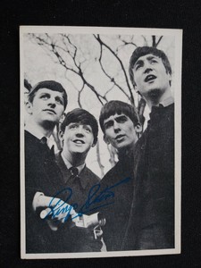 1964 Topps Beatles B & W 1st Series # 13 Ringo Starr (EX)