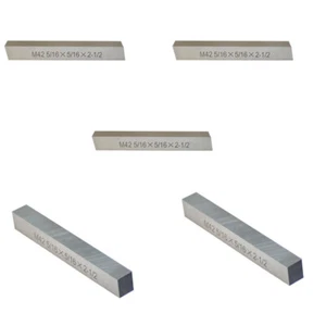 5 Pc - 5/16'' x 5/16'' x 2-1/2'' M42 HSS Square Tool Bit Lathe Fly Cutter Mill - Picture 1 of 3