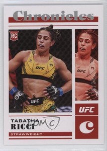 2023 Panini Chronicles UFC Rookies Holo Silver /25 Tabatha Ricci #95 Rookie RC