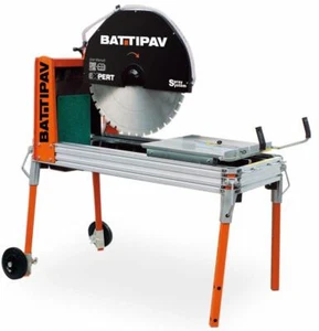 Cortadora de piedra con agua 400v corte 55x27cm disco 700mm Battipav expert 700 - Imagen 1 de 6