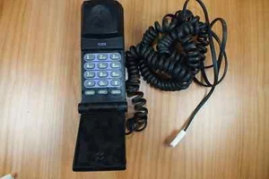 Vintage " Click " Mybelle Landline Phone Cellular Style Flip Phone 1980s Retro - Zdjęcie 1 z 8