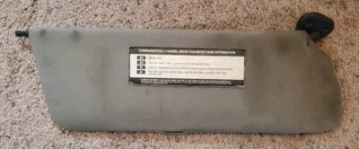 97-01 Jeep Cherokee XJ RH Sun Visor - Image 1 of 4