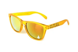 Futura Sunglasses Yellow Frame, Red Gold Mirror Lens Frogskins, Goodr, Blenders - Picture 1 of 3