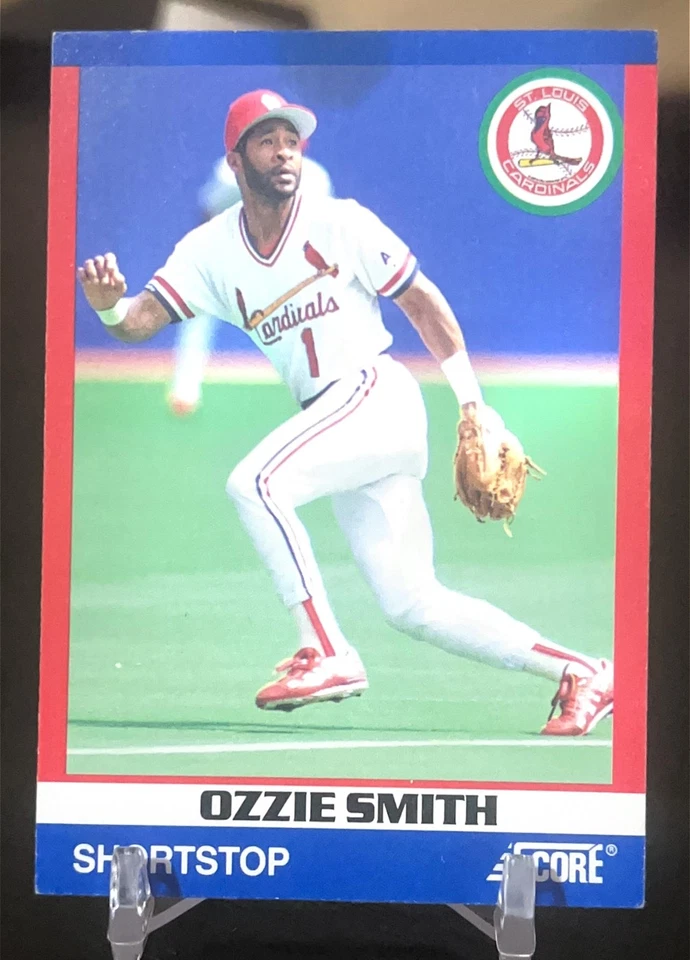 1991 Score 100 Superstars #18 Ozzie Smith - Image 1 of 2