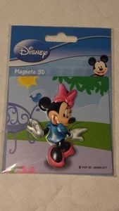 Magnetico calamita WALT DISNEY magnete 3D Mickey Mouse Minnie al parco - Foto 1 di 1