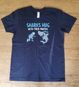 American Apparel Boys T shirt Navy size 10 - Picture 1 of 6