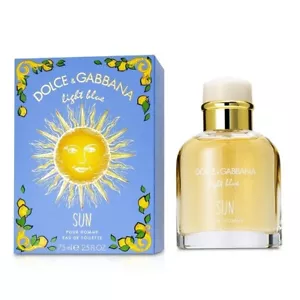 Dolce & Gabbana Light Blue Sun Pour Homme Eau De Toilette Spray 75ml Limited Ed. - Picture 1 of 1