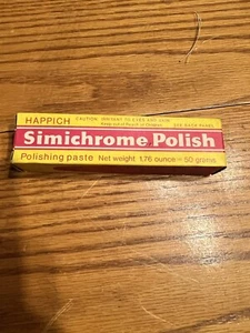 Simichrome Polish 1.76 oz Happich Metal Polishing Paste NOS - Picture 1 of 6