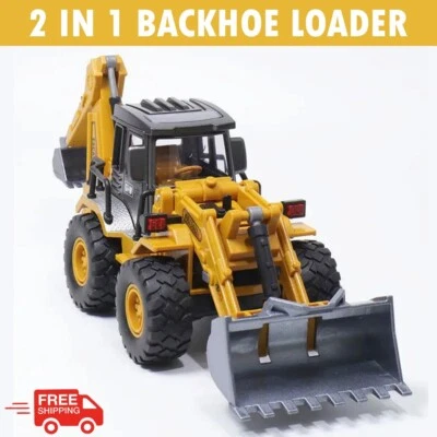 Bulldozer Diecast Vehículo Aleación Excavadora Modelo Juguetes Aleación Plástico Vehículo Foto 1 de 4