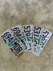 OREGON LICENSE PLATES - SOLD IN PAIR - SELECTED AT RANDOM - GREAT CONDITION